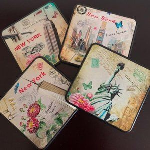 New York Coasters- Set of 4pcs